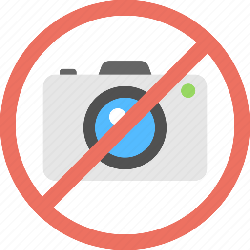 Camera not allowed, flash forbidden, no camera, no picture allowed, photo prohibition icon - Download on Iconfinder