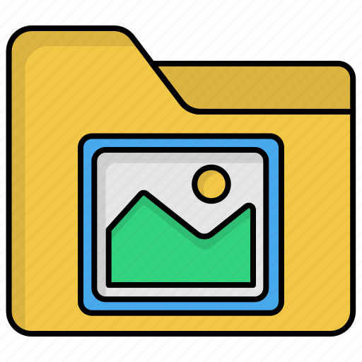 File, folder, photo, picture icon - Download on Iconfinder