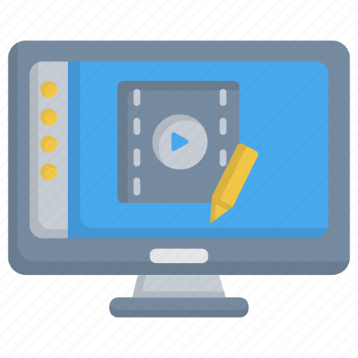 Editing, editor, film, multimedia, video, video editing, video editor icon - Download on Iconfinder