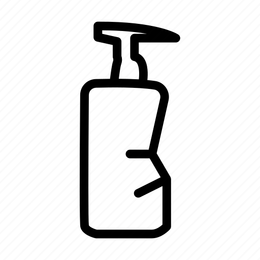 Bottle, soap, shampoo, plastic, pollution icon - Download on Iconfinder