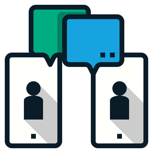 Communication, conference, distance, phone, physical, social, video icon - Free download
