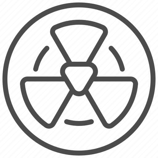 Danger, nuclear, radiation, radioactive icon - Download on Iconfinder