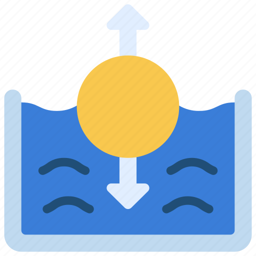Floating, float, buoyancy, buoyant, boi icon - Download on Iconfinder