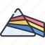 pyramid, light, lighting, multicoloured, redirection 