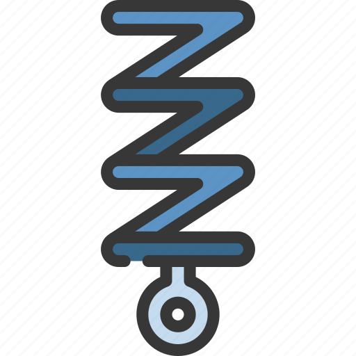 Spring, coil, force, science, equipment icon - Download on Iconfinder