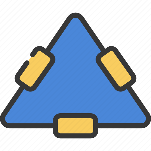 Triangle, circuit, electric, circuitry, electrical icon - Download on Iconfinder