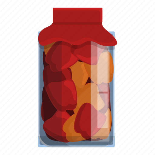 Jar, peppers, bottle, food icon - Download on Iconfinder