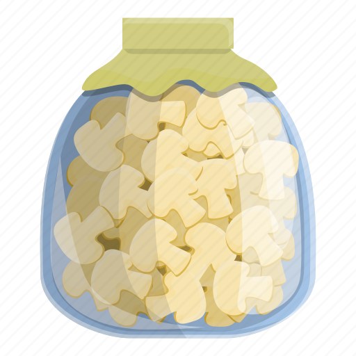 Canned, mushrooms, food icon - Download on Iconfinder
