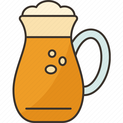 Beer, pitcher, alcohol, drink, beverage icon - Download on Iconfinder