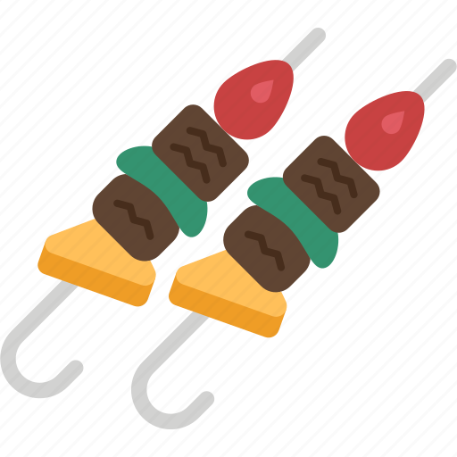 Barbeque, skewer, grill, snack, picnic icon - Download on Iconfinder