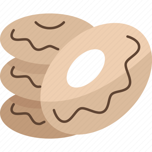 Donut, bakery, dessert, snack, glazed icon - Download on Iconfinder