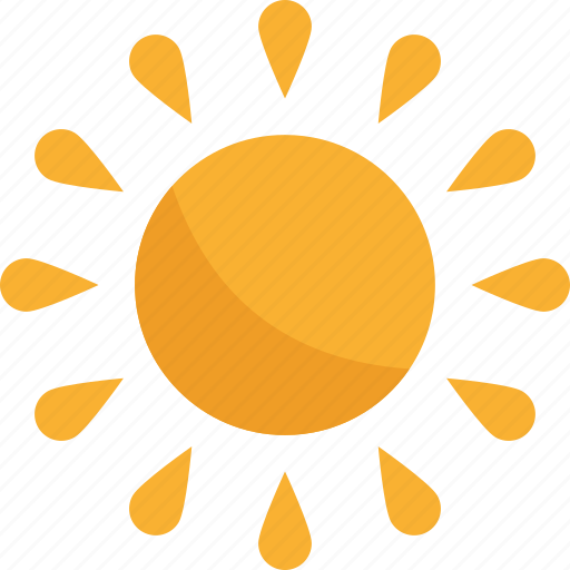 Sun, summer, hot, weather, outdoor icon - Download on Iconfinder