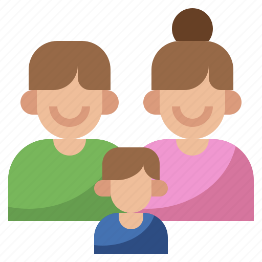 Daughter, family, father, love, mother, parents, people icon - Download on Iconfinder