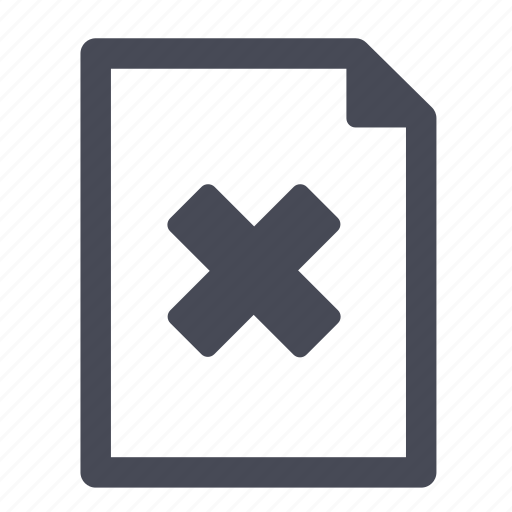 Document, error, file icon - Download on Iconfinder