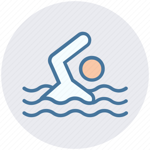 Man, person, pool, service, swimming, swimming pool, water icon - Download on Iconfinder