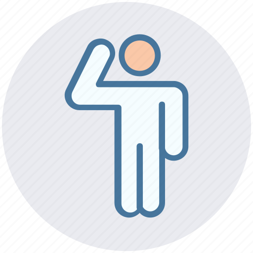 Man, person, police, salute, sir, traffic police icon - Download on Iconfinder