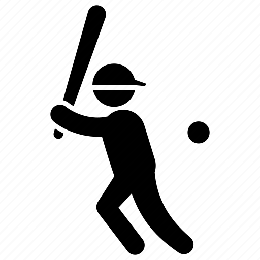 Athlete, baseball player, olympic, sport, stickball game icon - Download on Iconfinder