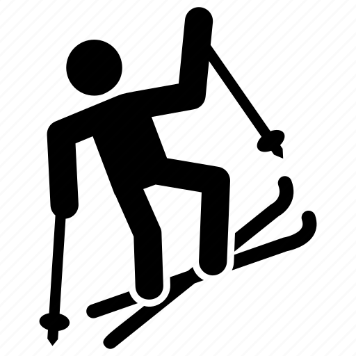 Ice skater, ice skating, olympic sport, skateboard, skimming icon - Download on Iconfinder