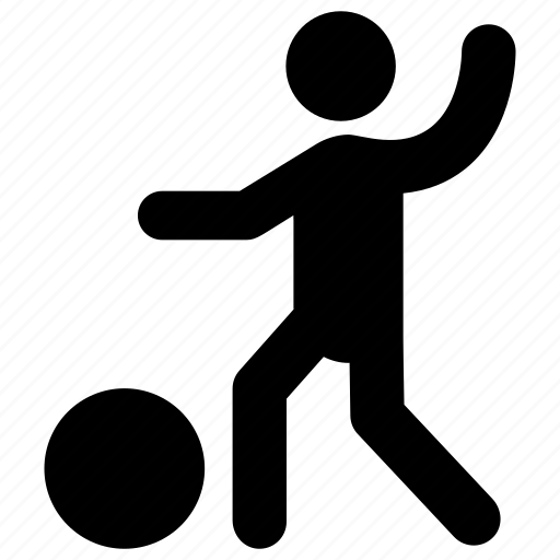 Athlete, football player, man playing, olympic, sports icon - Download on Iconfinder