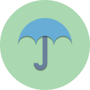 umbrella, cloud, forecast, protection, rain, security, weather