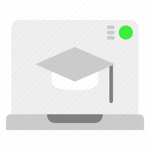Graduation, education, study, online icon - Download on Iconfinder
