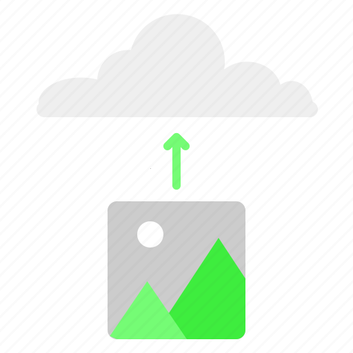 Upload, pictures, arrow, up icon - Download on Iconfinder