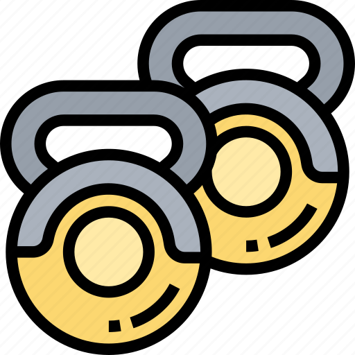 Kettlebell, weight, heavy, iron, gym icon - Download on Iconfinder