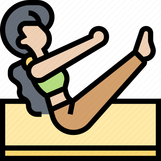 Pilates, exercises, yoga, workout, wellness icon - Download on Iconfinder