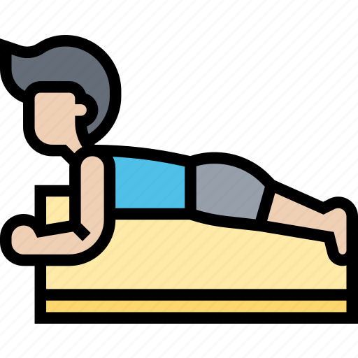 Plank, fit, training, exercise, workout icon - Download on Iconfinder