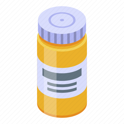Cartoon, drug, isometric, jar, logo, medical, pill icon - Download on Iconfinder