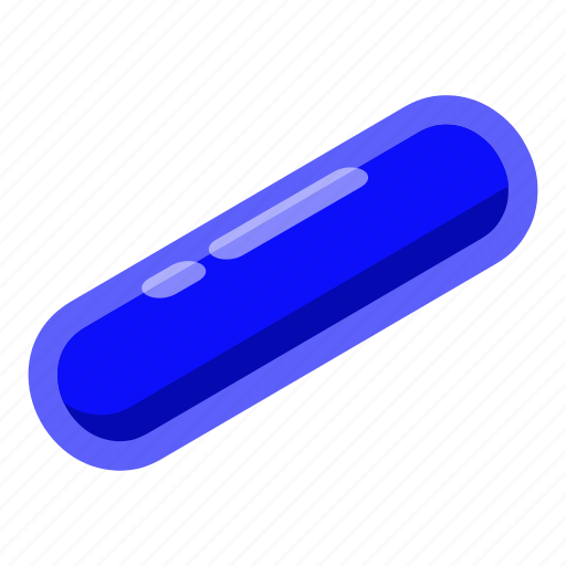 Blue, capsule, cartoon, drug, isometric, logo, medical icon - Download on Iconfinder