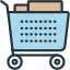 cart, commerce, delivery, e 