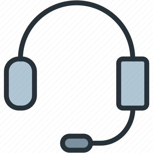 Commerce, e, headphones, mic icon - Download on Iconfinder