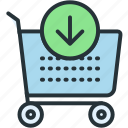 buy, cart, commerce, e