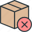 box, commerce, e, no, shipping 