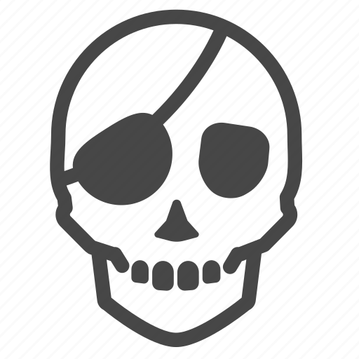 Dead, pirate, skull, danger, death, skeleton icon - Download on Iconfinder