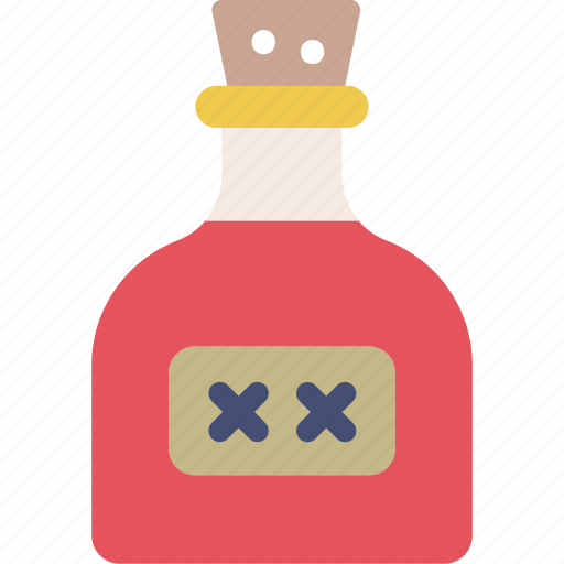 Bottle, pirate, rum, wine icon - Download on Iconfinder