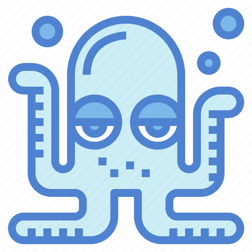 Animals, life, octopus, sea, summer icon - Download on Iconfinder