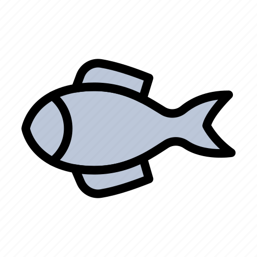Fish, sea, pirate, seafood, animal icon - Download on Iconfinder
