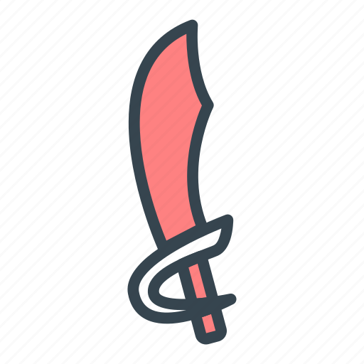 Weapon, pirate, sword icon - Download on Iconfinder