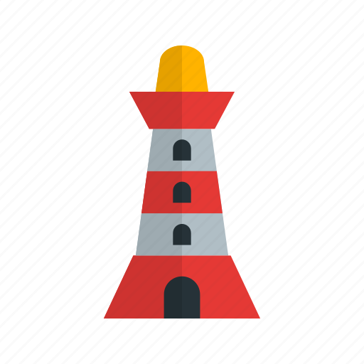 Cartoon, lighthouse, nautical, pirate, sailor, sea, ship icon - Download on Iconfinder