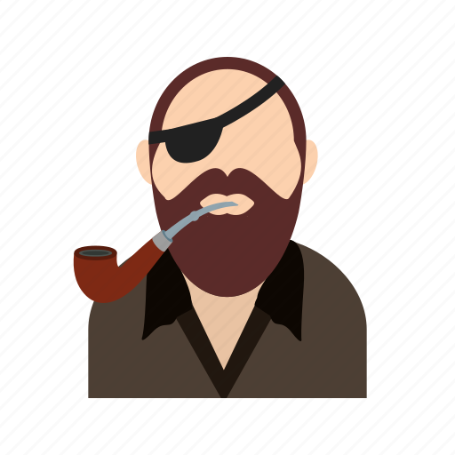 Cigar, eye, hat, pipe, pirate, smoking, tobacco icon - Download on Iconfinder