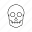 skull, head, face, dead, skeleton, brain, bones, halloween, pirate 