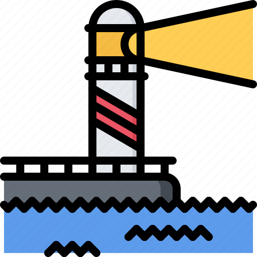 Bandit, light, lighthouse, pirate, pirates, sailing, sea icon - Download on Iconfinder