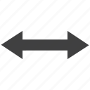 arrow, left, two way, rightleft