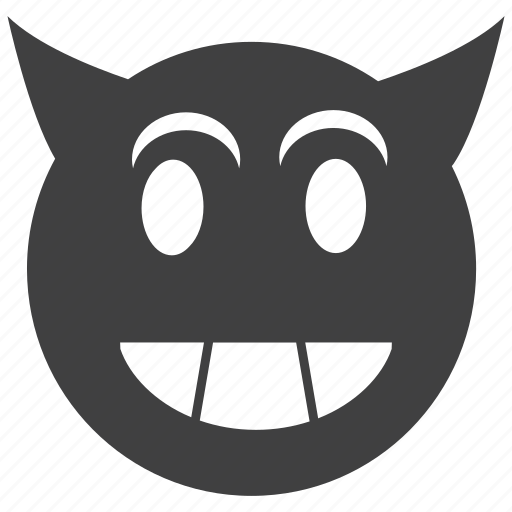 Emoticon, devil, horror, smiley, evil, bad, satan icon - Download on Iconfinder