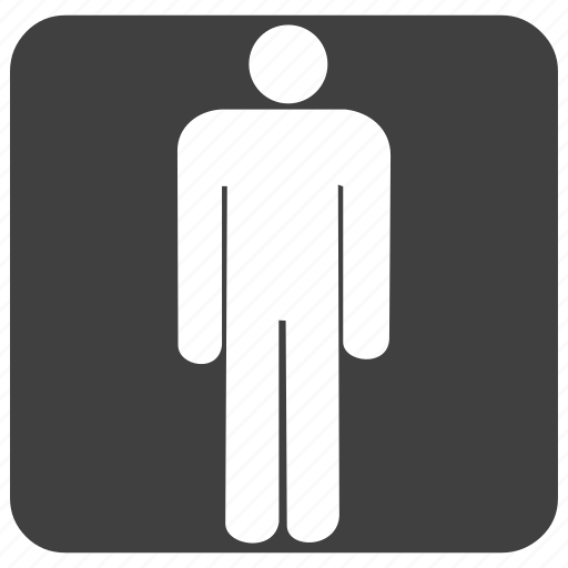 Gents, for, sign, washroom, toilet, latrine, male icon - Download on Iconfinder