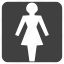 ladies, for, sign, washroom, toilet, latrine, female, lady 