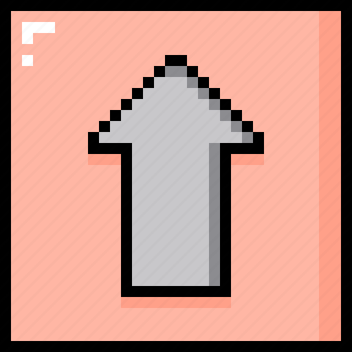 Upsquarearrowpixel, artdirection icon - Download on Iconfinder