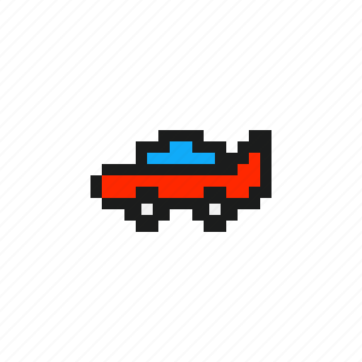 Car, cars, sport, vehicles, pixel car, pixels car icon - Download on Iconfinder